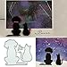 Hukai Dog Cat DIY Metal Cutting Dies Stencil Scrapbooking Photo Album Stamp Paper Card Crafts Decro,Good Gift for Your Kids to Cultivate Their Hands-on Ability