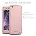 Willnorn Norn One Full Body Protection Hard Slim Case with Tempered Glass Screen Protector for Apple iPhone 6 (4.7-Inch) - Rose Gold