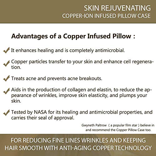 copper oxide pillow cases