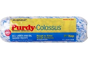 9" x 1" Nap Purdy 140630095 Colossus Roller Cover, Polyamide