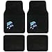 Ocean Blue Dolphins Seat Covers and Floor Mats for Car, SUV - Auto Accessories Interior Kit Gift Set