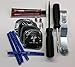 BestRest CyclePump Motorcycle Tire Repair Kit - for Tubed and Tubeless Tires