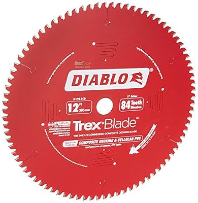 Freud D1284CD Trex Tooth Composite Decking Miter Saw Blade Ideal