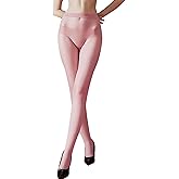 HTRUIYA Women Seamless Pantyhose Matte Sheer Tights High Elastic Control Top Stockings Transparent Nylons Pantyhose