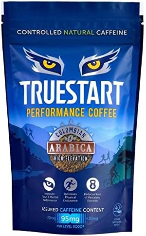 TrueStart Performance Coffee with Optimum Caffeine - 80g (0.18lbs)