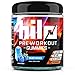Hilo Pre Workout Gummies - Pre Workout Supplements with Caffeine, Beta Alanine and Betaine - Blue Razz Flavor, 80 Count