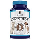 Glucosamine for Dogs with Chondroitin, Rex & Rider Extra Strength All Natural Joint Supplement for Dogs, Arthritis Pain Relief for Dogs, Hip Dysplasia Dog MSM for Dogs 60 Chewable Tablets USA Made