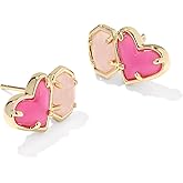 Kendra Scott Ari Heart Emilie Stud Earrings, Fashion Jewelry for Women