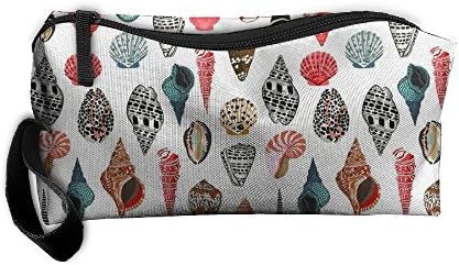 Cosmetic Bags Seashell(2) Makeup Bag With Brush Pouch Portable Zipper Wallet Hangbag Pen For Girl And Woman Necessary