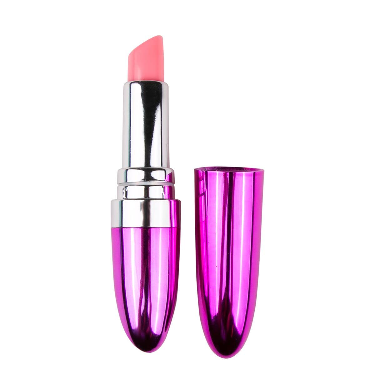 EasyToys Mini Vibe Collection Lipstick Vibrator, Pink