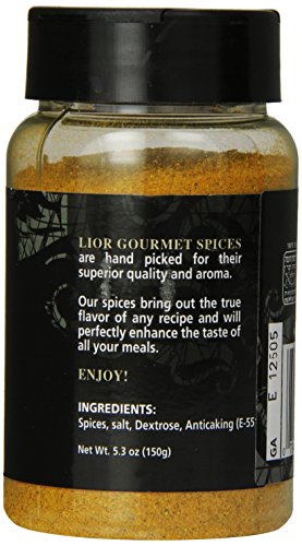 LiOR Schwarma Seasoning, 5.3-Ounce Jars (Pack of 3)