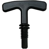Ebbe E106 Corner Drain Grate T-Puller, Black, 2-Pack