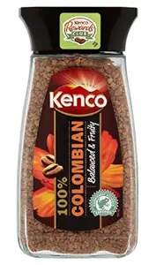 2 Jars Kenco Colombian Instant Coffee 3.5oz/100g