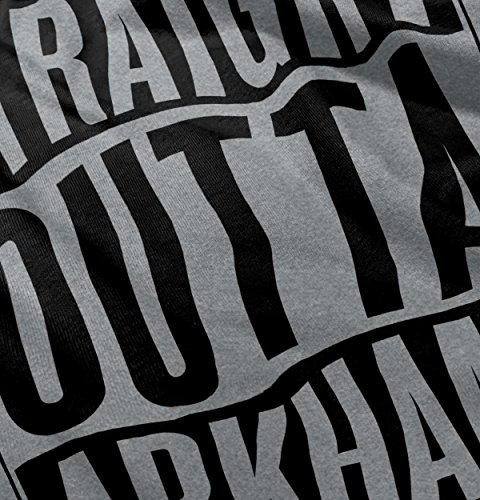 Straight Outta Arkham Funny Batman Compton DC Comic Nerd Baby Romper Bodysuit