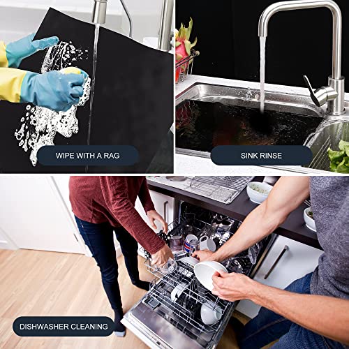 Oven Liners for Bottom of Oven, 2 Pack Large Thick Heavy Duty NonStick