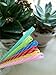KKMO 12 Piece 9 inch Clear BPA-Free Reusable Plastic Thick Drinking Straws 16 OZ Mason Jar Straws Small Stripe for 20 30 OZ Yeti