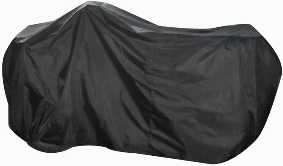 Little Sporter Quad Bike ATV Cover Waterproof Dustproof Anti UV Breathable Quad ATV Garage Tarpaulin Garage A Bicycle Trailer ATV Cover XXXL Black