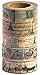 Antique Vintage Washi Tape Set (Japanese Masking Tape) by MIKOKA, 0.6 Inches Wide, 32.8 Feet Long, 5 Rolls - Antique Bright