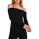 Forever 21 Womens Off-The-Shoulder Cropped Sweater