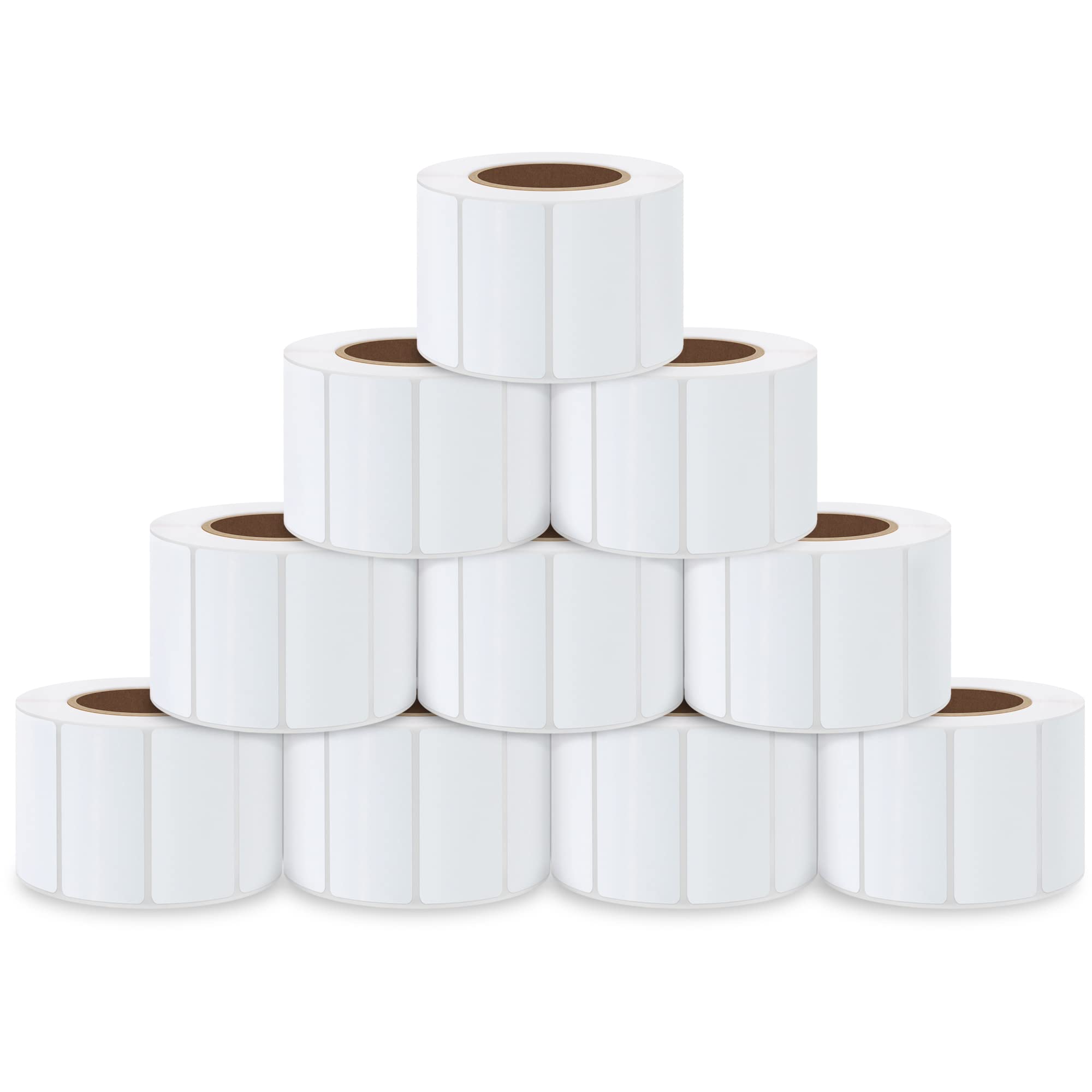 Hylabelest Direct Thermal Labels Address Label for UPC Barcodes White Address Shipping Labels Compatible with Printer Zebra Desktop Printers (White, 10 Rolls, 51×25mm)