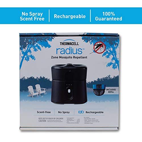 Radius Zone Mosquito Repellent from Thermacell, Gen 1.0; Rechargeable