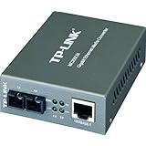 TP-Link Gigabit Ethernet Media Converter, 1000Mbps RJ45 to 1000M Multi-Mode SC Fiber (MC200CM)