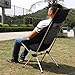 MOON LENCE Compact Camping Chair High Back Ultralight Portable Folding Backpacking Chair Summer Camping-Super Breathable …
