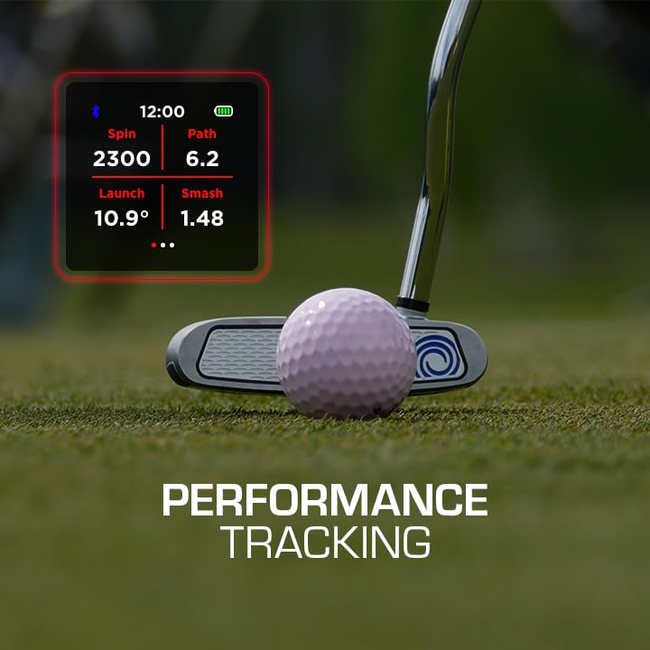 Rad Watch Golf GPS Watch Touchscreen, 42,000+ Courses, Pin Positioning, FCB Hazard Distances, Shot Tracker, Score Tracker, Green View, IPX7 Waterproof, Long Battery, Enhanced Charging & UI