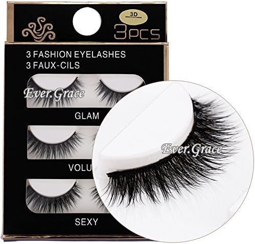 3Pairs Makeup 3D Handmade Long Thick Cross Beauty False Eyelashes Eye Lashes