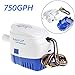 SAILFLO Automatic Bilge Pump for Boats 750 GPH (3/4
