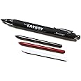 FastCap Fatboy Mechanical Carpenter Pencil with Eraser & Clip - Perfect for Architecture Supplies and Construction Tools for Home Improvement - 5.5 mm Lead - 80768