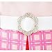 Sunny Fashion Girls Dress Pink Belted School Pleated Hem Size 4-14