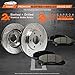 [Front] Max Brakes Premium XDS Rotors with Carbon Ceramic Pads KT001231