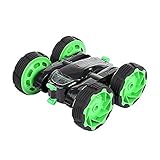 Stunt Car, SZJJX 4WD Remote Control Car Race RC Vehicle Double Sided Tumbling with LED Headlights Transformation 360¡ã Flips 3D Flip Deformation 360 Degree Spinning