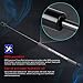 AUTOSAVER88 Window Lift Supports Struts 4185 Compatible with Chevy Suburban Chevrolet Tahoe 2000-2006, Cadillac Escalade 2000-2006, GMC Yukon 1999-2006 Rear Window Glass Gas Springs Shocks 2Pcs