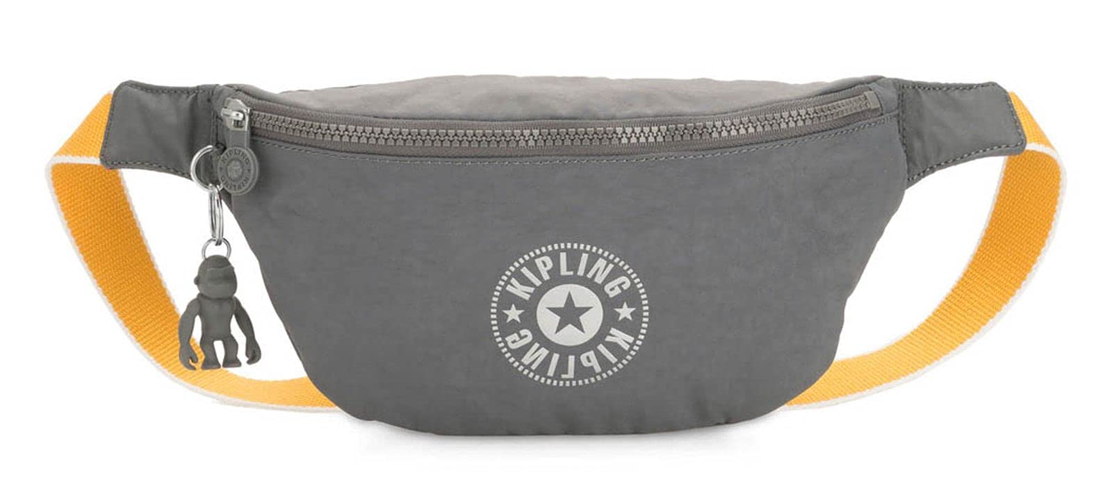 Kipling Fresh Women’s Cross-Body Bag, Grey (Dark Carbon Y), 35x15x7 Centimeters (B x H x T)