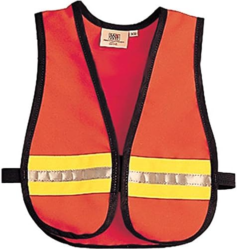 Kid's Orange Safety Vest (Size:Small 4-6)