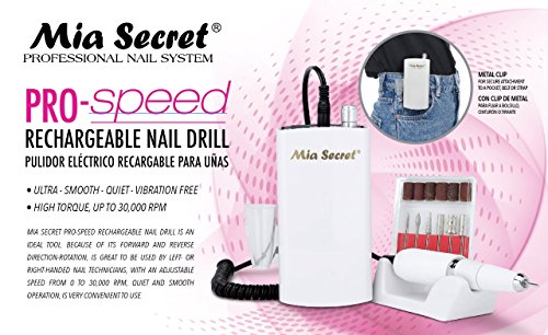 Mia Secret - PROFESSIONAL Pro-Speed Rechargable Nail Drill NEW ITEM !