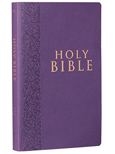 Holy Bible: KJV Economy Thinline Flexcover Edition: Purple
