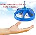 Geekercity Cute UFO Flying Disc - Mini Infrared Sensor Flying Saucer UFO Hand Induced Hovering and Floating Flight Hand Movements Toy UFO Magic Trick Toys with LED Lights (Red)