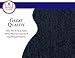 Blueberry Uniforms Navy Merino Wool Beanie Hat -Soft Winter and Activewear Watch Cap