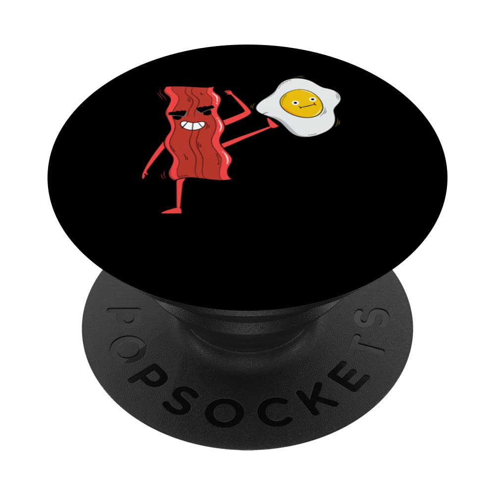 Baconholic Meat Lover Bacon Eater Keto Ketogenic PopSockets Swappable PopGrip