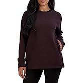 Kirkland Signature Women's Cozy Fleece Crewneck Sweatshirt