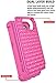 S6 Case, Galaxy S6 Case, Style4U Galaxy S6 Studded Rhinestone Crystal Bling Hybrid Armor Case Cover for Samsung Galaxy S6 with 1 Style4U Stylus [Hot Pink/Hot Pink]