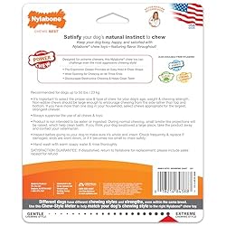 Nylabone Ergonomic Hold Wishbone Power Chew Toy for