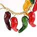 uxcell Artificial Fake Hanging Pepper Garland Vine Multi-Color