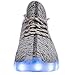 Tokee Unisex Led Light Up Shoes USB Cable Charging Luminous Sneakers