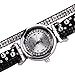 Malltop Vintage Bling Crystal Braided Winding Wrap Chain Bracelet Dial Quartz Wrist Analog Watch Pretty Gift for Teenager