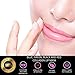 Set of 40pcs Collagen Lip Masks Pads for Dry Lips with Green Aloe Vera, Red Wine, Black Mud Volcanic Soil and Blue Marine Algae Seaweed for Moisture, Plumper, Wrinkles Removal, Firming and Nourishing