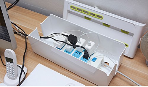 Cable-Management-Box-Cord-Organizer-For-PC-Wall-Power-Strip-Wire-Plug-Cover-Conceal-Hide-Solution-Kit-with-Fastening-Cable-Zip-Ties